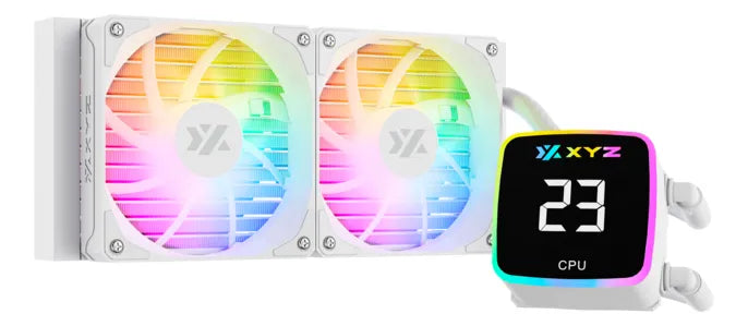Refrigeracion Liquida Pc Xyz Aquapulse 240 White Argb