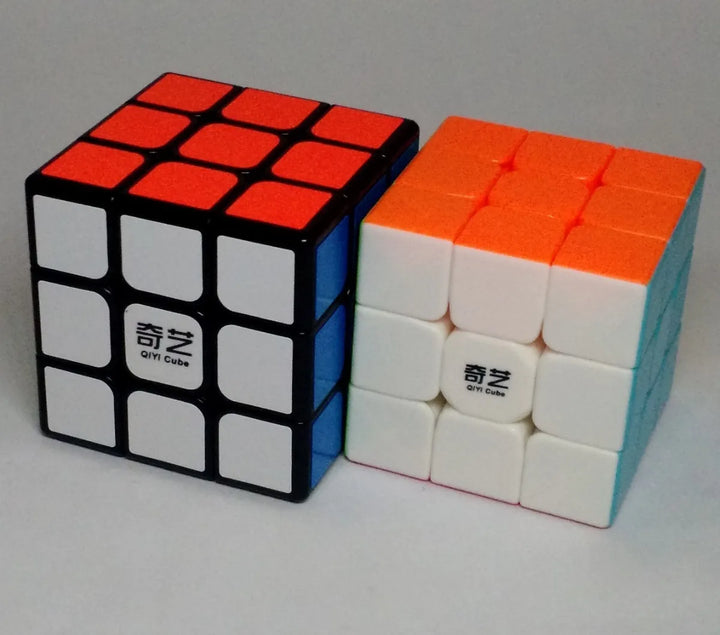 Cubo Rubik 3x3 Qiyi Sail W Speed Fondo Negro"