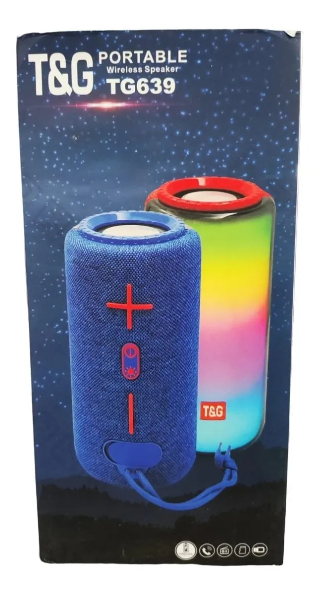 Parlante Bafle Radio Mp3 Portatil Recargable Bluetooth Usb