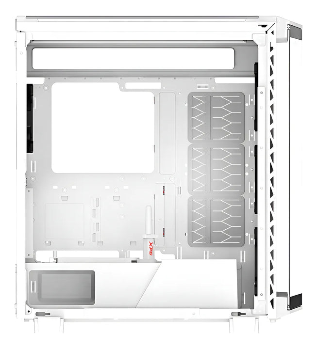 Xpg Gabinete Gamer Battlecruiser Ii St E-atx 4 Fan Argb Cristal Templado Blanco Battlecruiseriist-whcww