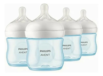 Philips Avent Biberón Natural Con Pezón De Respuesta Color Azul