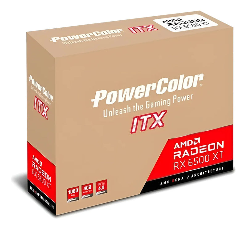 Tarjeta Grafica Para Juegos Powercolor Amd Radeon Rx 6500 XT