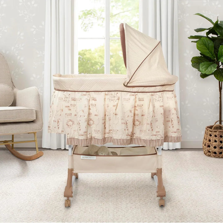 Cuna Delta Children Rocking: Luces Y Vibraciones Ultra