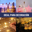 Luces Led Guirnalda Con Corcho Para Botella Hada Maxwell X10