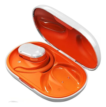 Auriculares inalámbricos Bluetooth G-tide Ows1 con micrófono, color negro/naranja