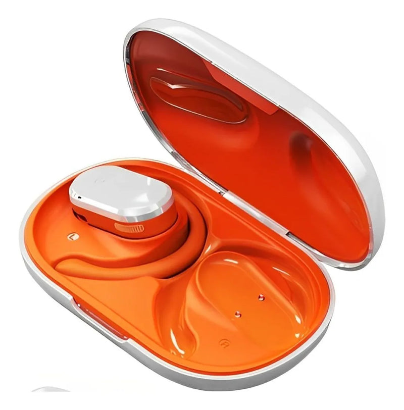 Auriculares inalámbricos Bluetooth G-tide Ows1 con micrófono, color negro/naranja