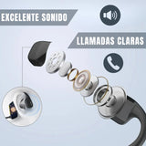 Audifonos Conduccion Osea Bluetooth Microfono Natacion Ipx8 Negro