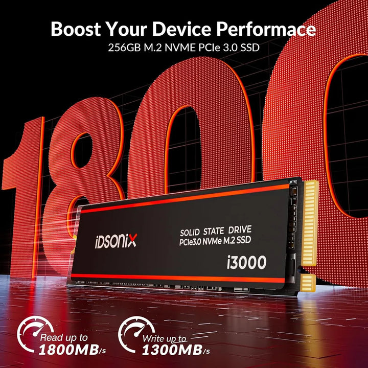 Disco Duro Interno M.2 Ssd 256gb Idsonix Negro