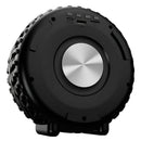 Parlante Bluetooth Llanta Celular Computador Radio Luces Rgb Negro