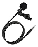 Microfono Manos Libres Clip Celular Gamer Blogger Telefono Color Negro