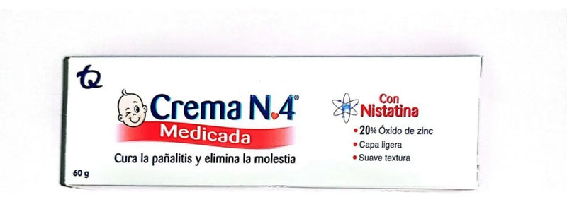 Crema N 4 Medicada Tubo X60gr