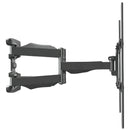 Soporte Articulado Cantilever P5 Para Tv 32 A 75 Pulgadas Led Lcd Smart Curvos Y Planos Movimiento Inclinable Base Estable Brazo Extensible Soporte Resistente Fácil Montaje Uso Residencial O Comercial