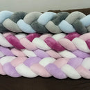 Bumper Trenza Cuna Bebé - 3 Hebras Bumper Trenza Cuna Bebé Babytrencitas Todos Los Colores