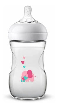 Set De 3 Biberones Elefantes Rosas Phiips Avent