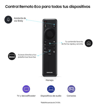 Smart Tv Samsung QN65Q60DAKXZL 65" 4K QLED