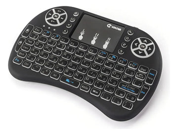 Mini Teclado Inalambrico Smart Tv Android Teclado Negro