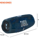 Parlante JBL Charge 5 Charge portátil con bluetooth waterproof azul