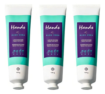 Hinode Hands Crema de manos Aloe Vera pack 3