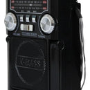 Radio Parlante Recargable Panel Solar Linterna Led Portátil Diseño