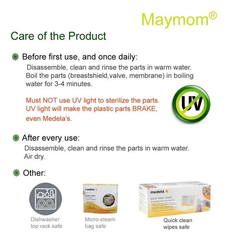 Repuestos Maymom Extractor Medela Swing Sencillo Manguera