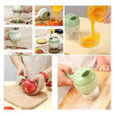 Cortador De Verduras Picatodo Multifuncional 4en1 Recargable