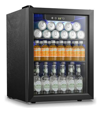 Nevera Para Bebidas Antarctic Star 68 Latas, Puerta De Vidri