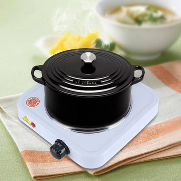 Cocina Electrica Hornilla Estufa Espiral 1 Puesto 1000 W Blanco