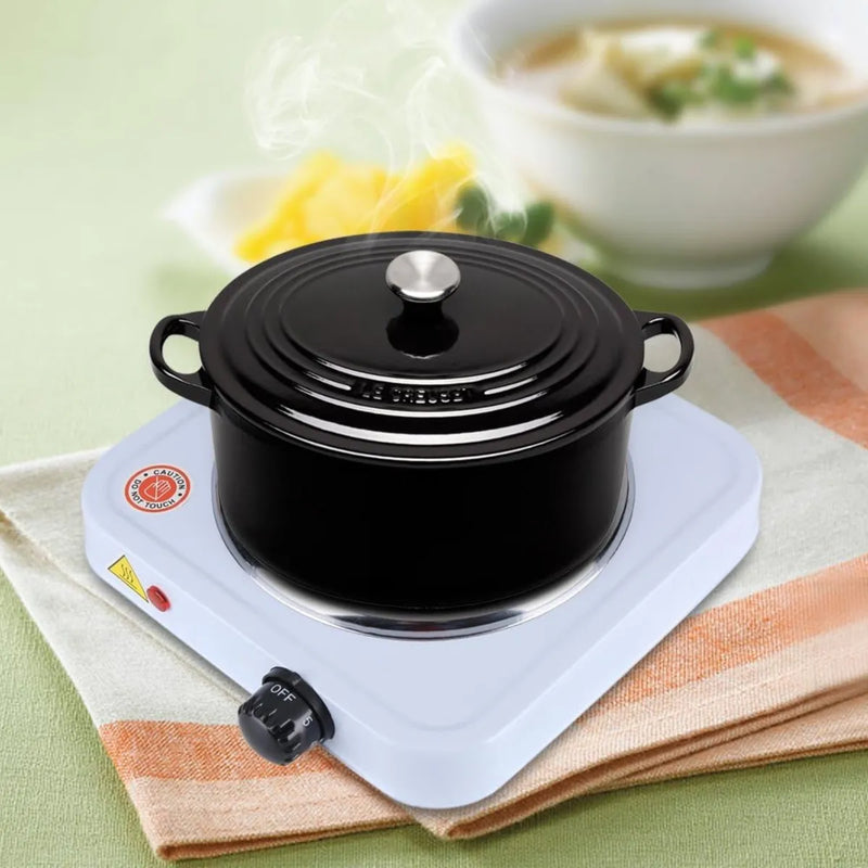 Cocina Electrica Hornilla Estufa Espiral 1 Puesto 1000 W Blanco