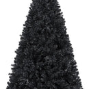 Yaheetech - Arbol De Pino Artificial De Halloween Negro De 6