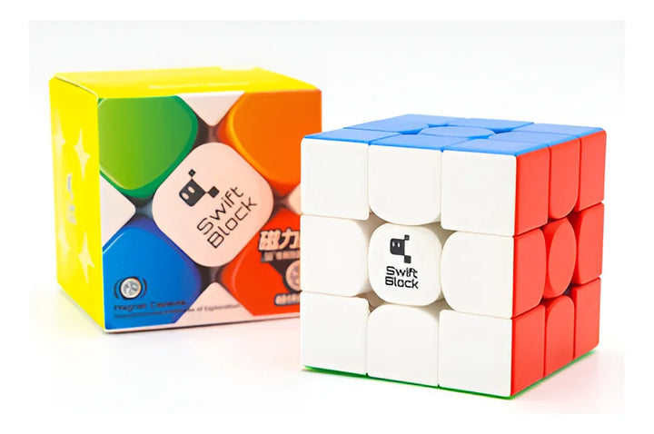 Cubo Mágico GAN 3x3x3 Swift Block Magnético Stickerless