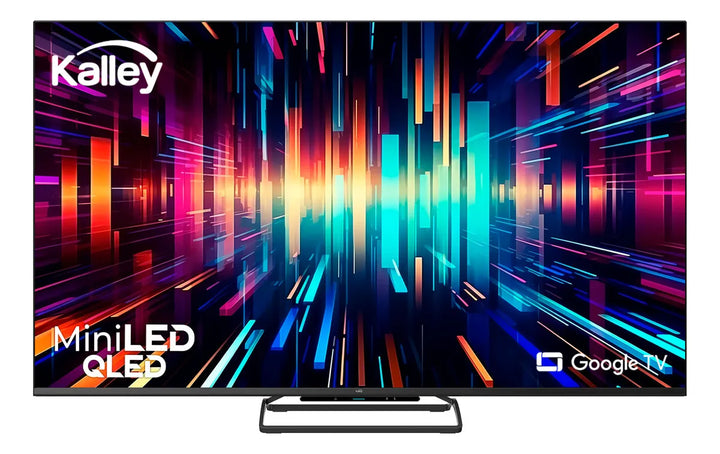 Televisor Kalley Smart Qled 4k 55 Pulgadas Google Negro 133.