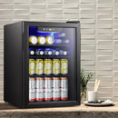 Nevera Mini De Bebidas Antarctic Star - Puerta De Vidrio, Ac
