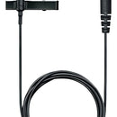 Micrófono De Solapa Para Pc Y Amplificador Entrada 3.5 Mm Ts Color Negro