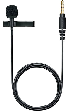 Micrófono De Solapa Para Pc Y Amplificador Entrada 3.5 Mm Ts Color Negro