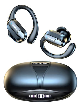 Auriculares inalámbricos Bluetooth Lenovo Xt80, color negro