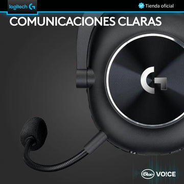 Logitech G Pro X 2, Diadema Gamer 7.1 Lightspeed / Bluetooth Negro