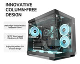 Caja Pc Gaming Pccooler C3t500 Argb Con 6 Ventiladores Rgb