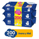Oferta Toallitas Humedas Winny Avena Y Miel X 160+40und