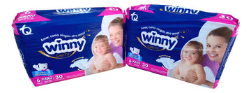 Pañales Winny Gold Etapa 6 Por 60 Unidades Extra Grande (xg) Sin Género