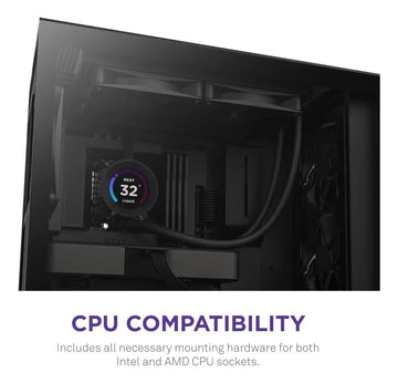 Nzxt Kraken Elite 280 - Rl-kn28e-b1- Radiador Líquido Par...