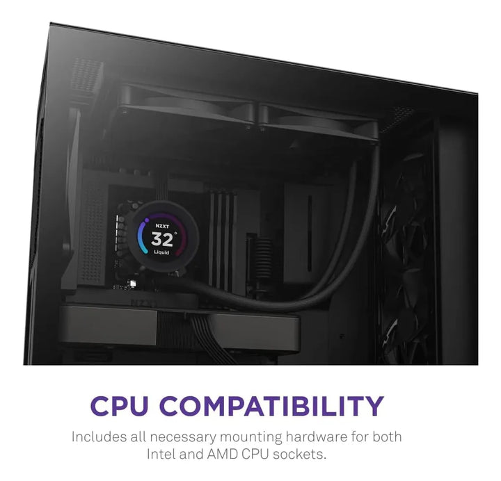 Nzxt Kraken Elite 280 - Rl-kn28e-b1- Radiador Líquido Par...