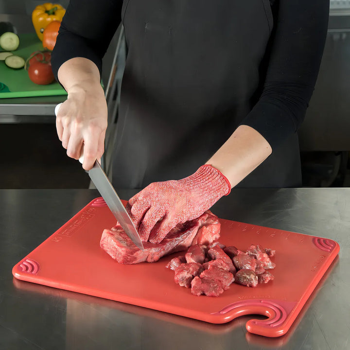 Tabla De Corte De Plástico San Jamar Saf-t-grip Con Gancho D