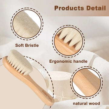 Debetool Cepillo Para El Cabello Para Bebes - Cepillo Para E