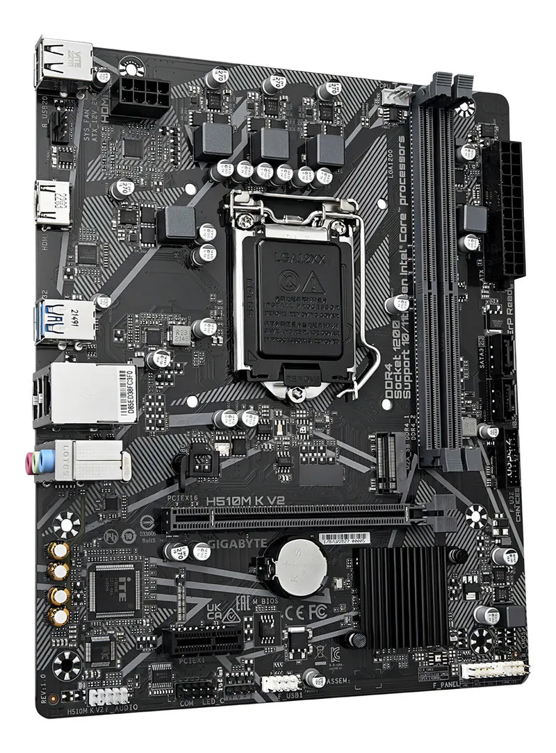 Motherboard Gigabyte H510m K V2 Ddr4 Socket 1200 Intel Nnet