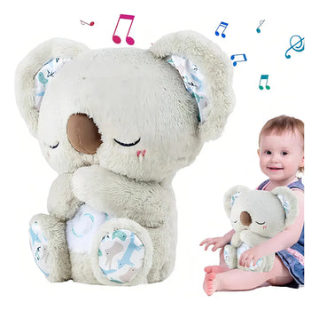 El Sueño De Los Niños: Koala Que Late, Brilla Y Respira Color Gris