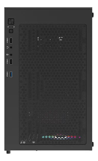 Chasis Gabinete Caja Gamer Aerocool Pivot Argb Negro