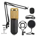 Micrófono de condensador profesional Studio 20hz-20khz de 3,5 mm