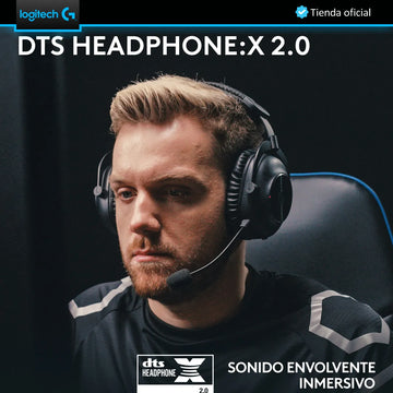 Logitech G Pro X 2, Diadema Gamer 7.1 Lightspeed / Bluetooth Negro