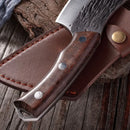 Cuchillo Vikingo Acero Profesional Carnicero Hacha Mod: Z02 Silver