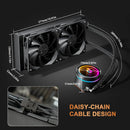 Refrigeración Líquida Aio 240 Mm Uphere Negro